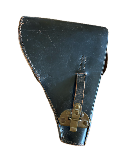 Étui de pistolet en cuir noir pour le FN 10.22 des années 1930-1940