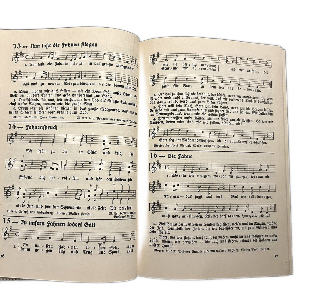 Singend wollen wir marchieren