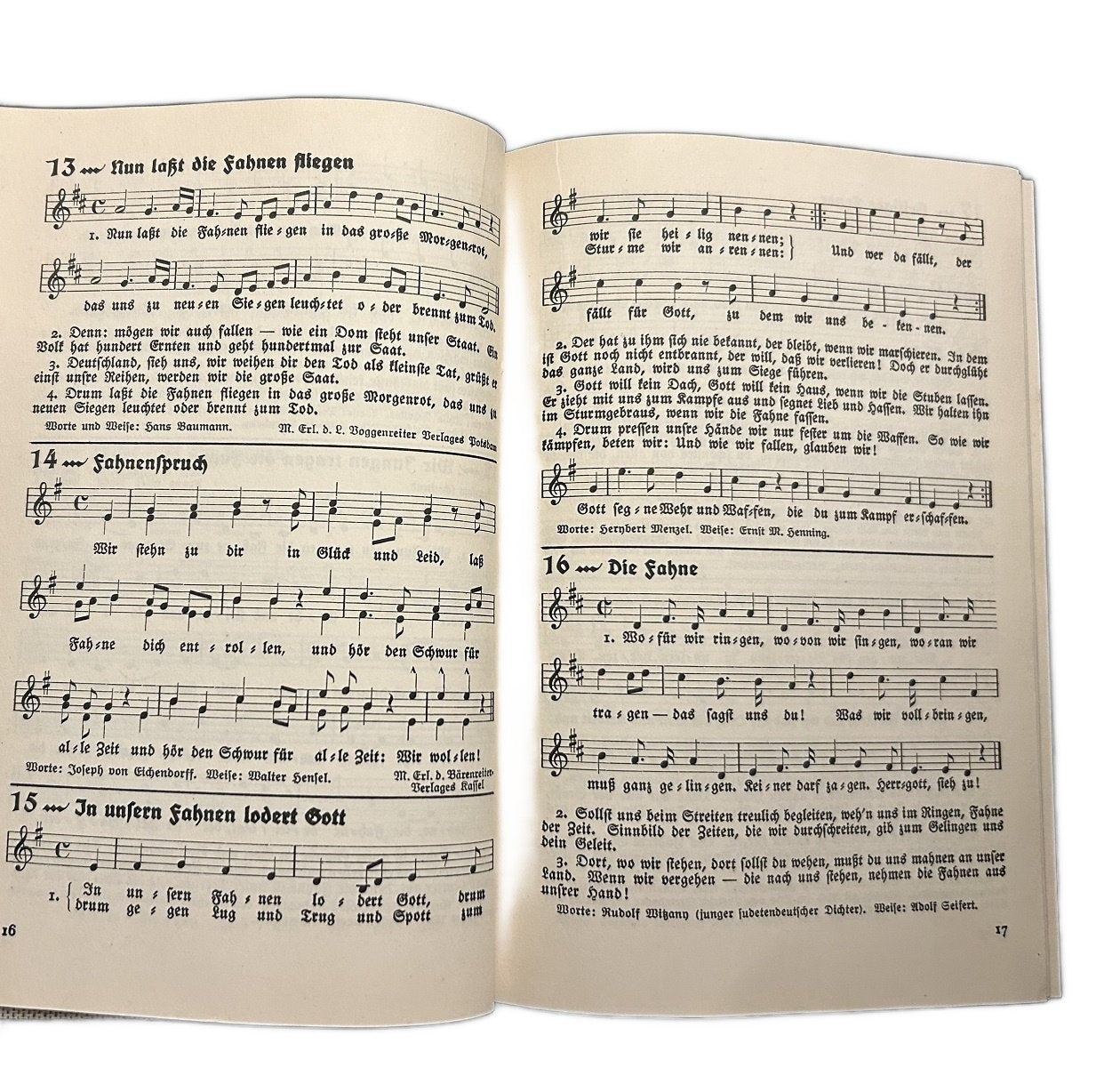 Singend wollen wir marchieren