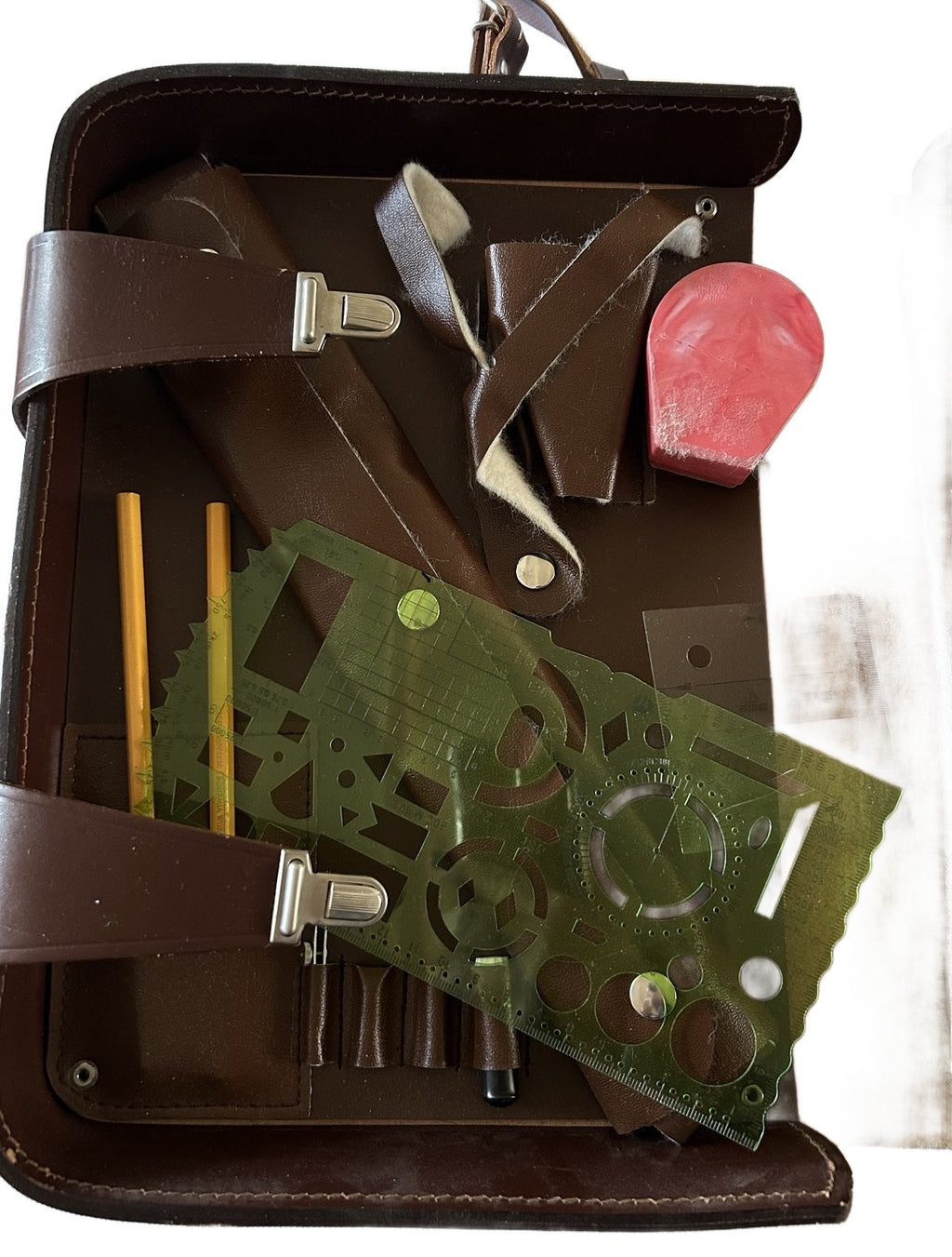 NVA Officier kaarten tas- Artillerie Waarnemer