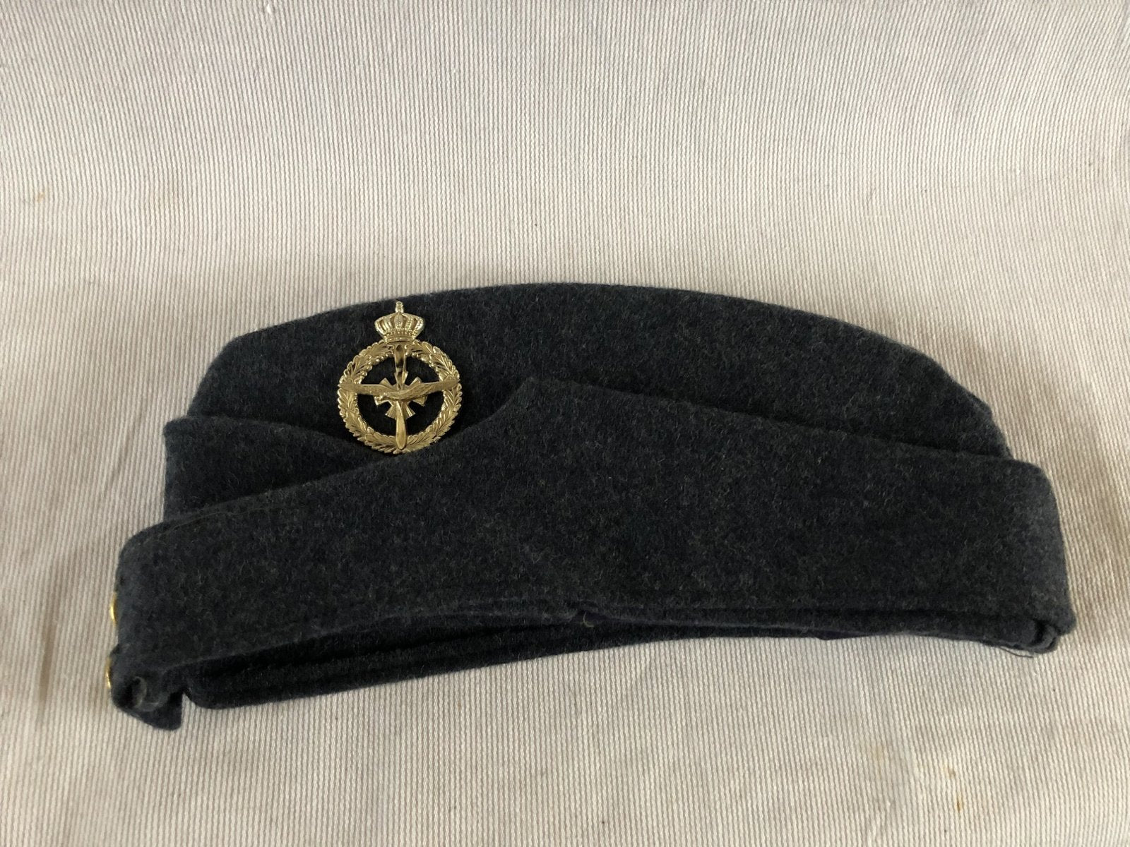 Wollen veldmuts jaren 50