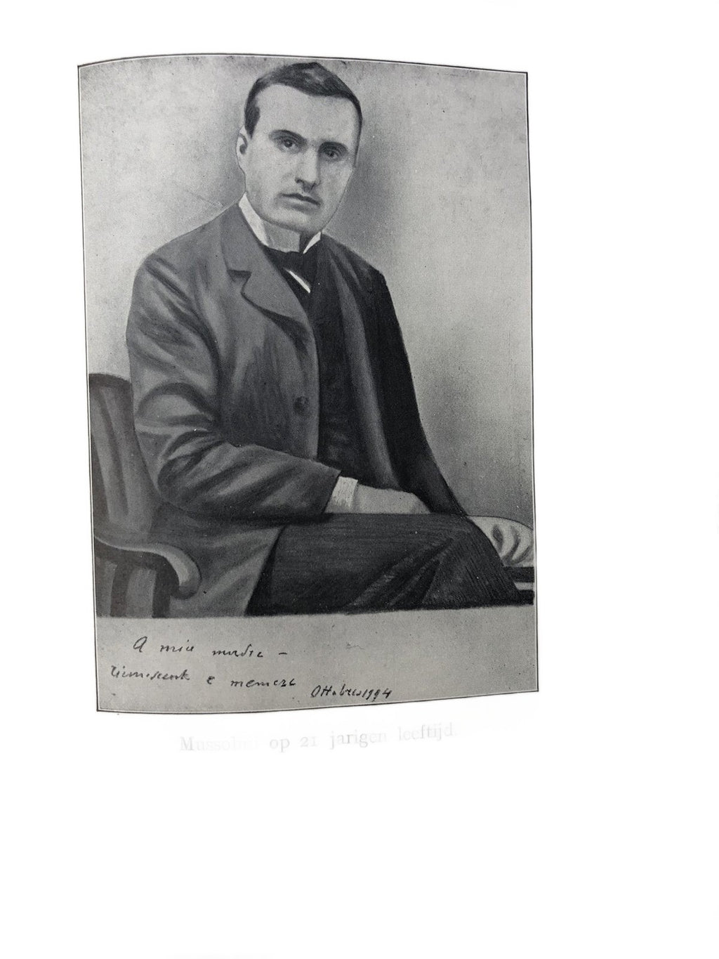 De Amsterdamse Keurkamer- Benito Mussolini