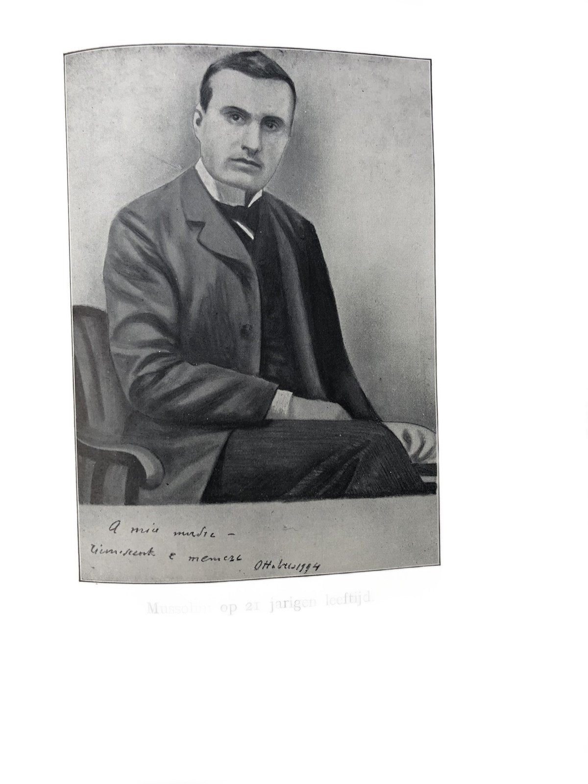 De Amsterdamse Keurkamer- Benito Mussolini