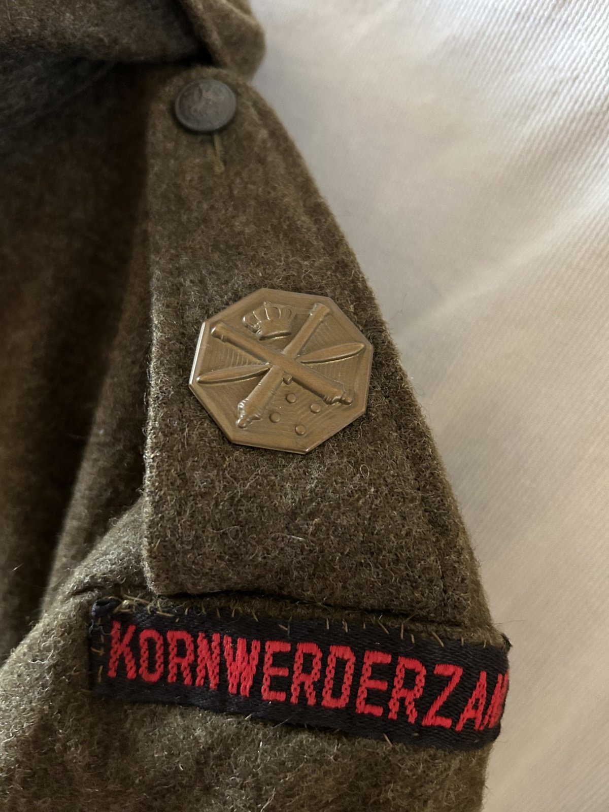 Battle dress jekker Kornwerderzand -50er jaren