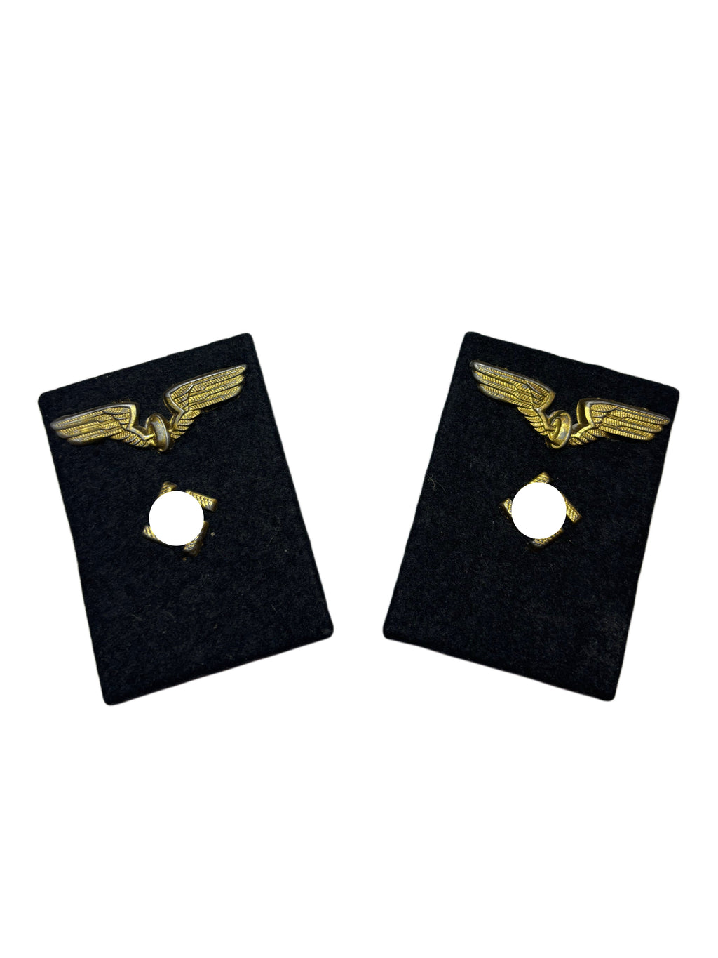 Original German Reichsbahn Collar Tabs - Worker