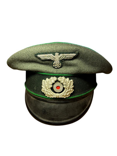 Officier Allemand Schirmmütze Jäger Grobe 56 WW2