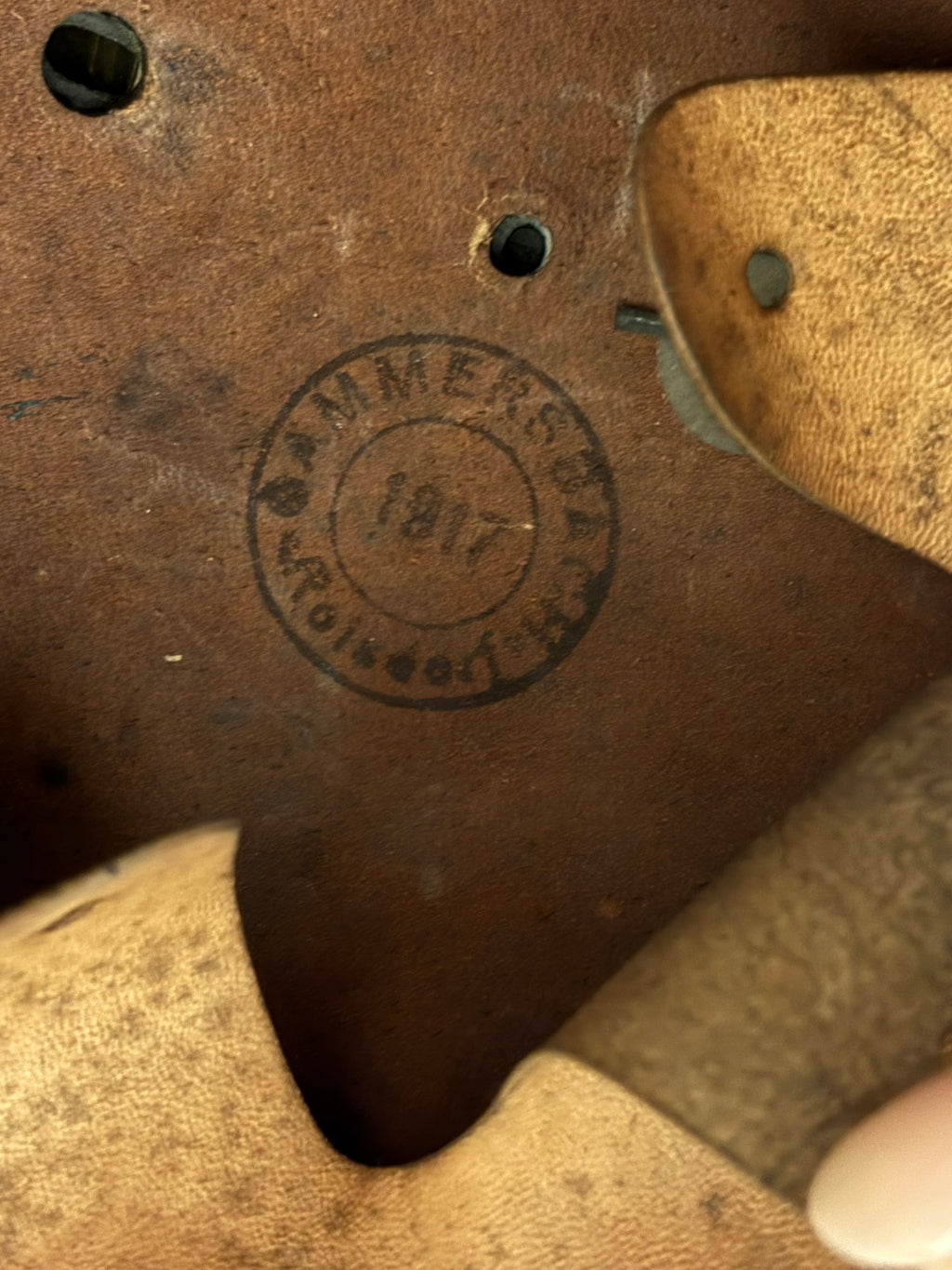 Casque de pompier/Pickelhaube allemand 1917 taille 55