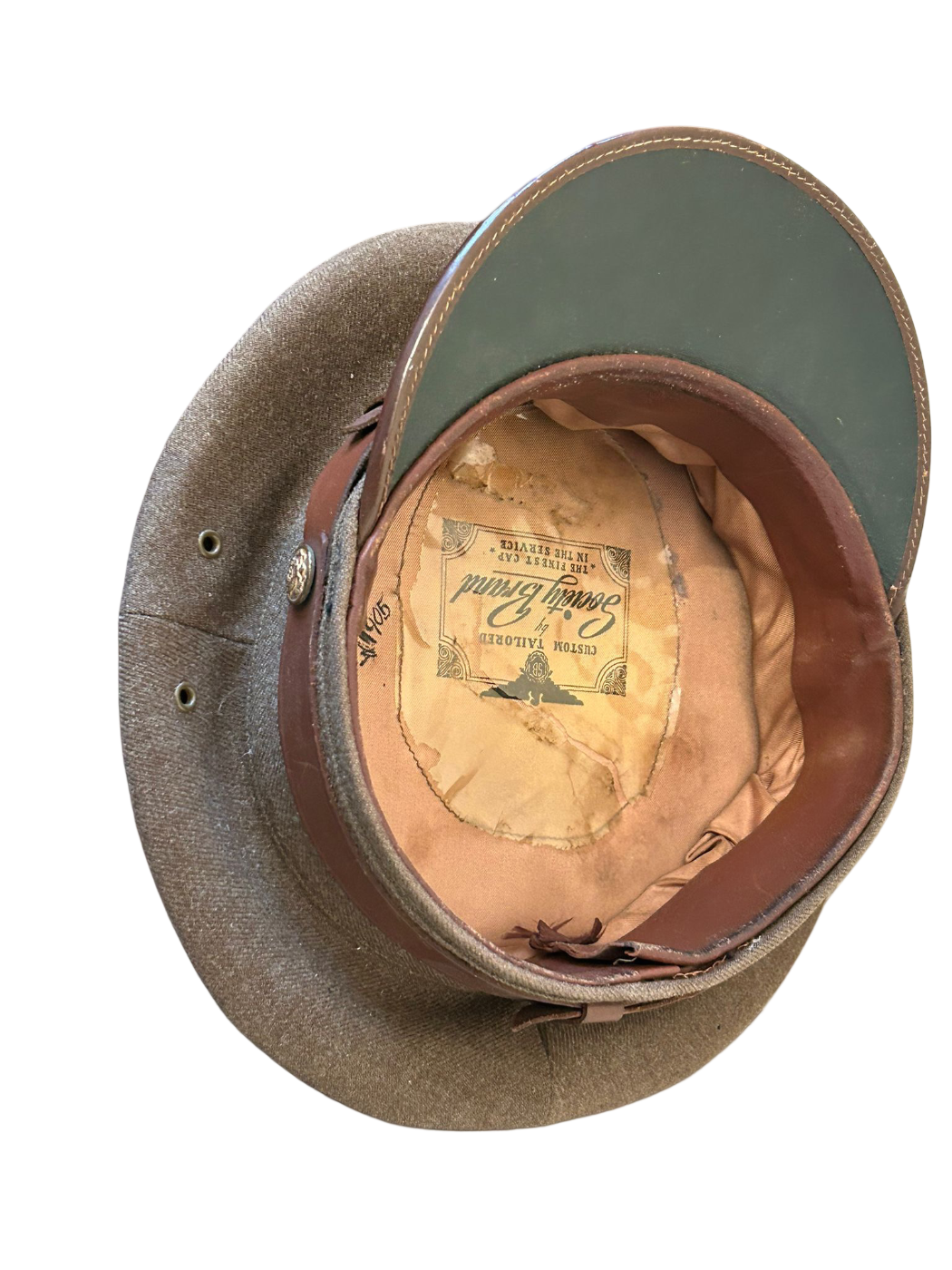 WW2 US EM/NCO Visor Cap