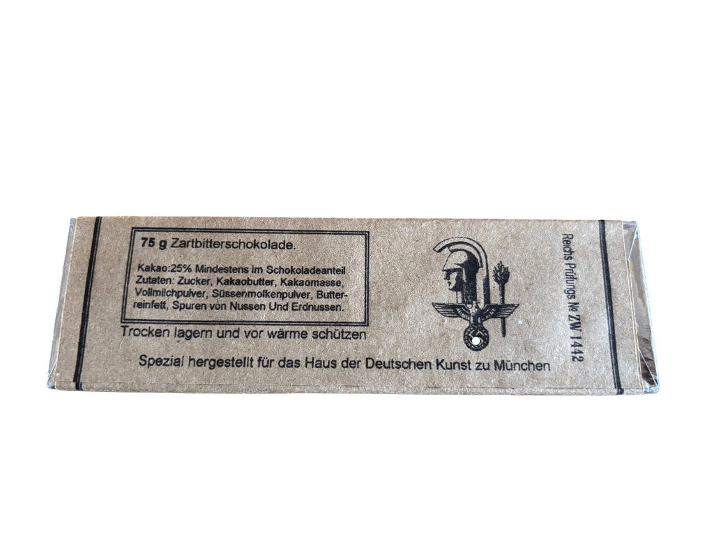 WW2 Repro Zartbitter Schokolade reep