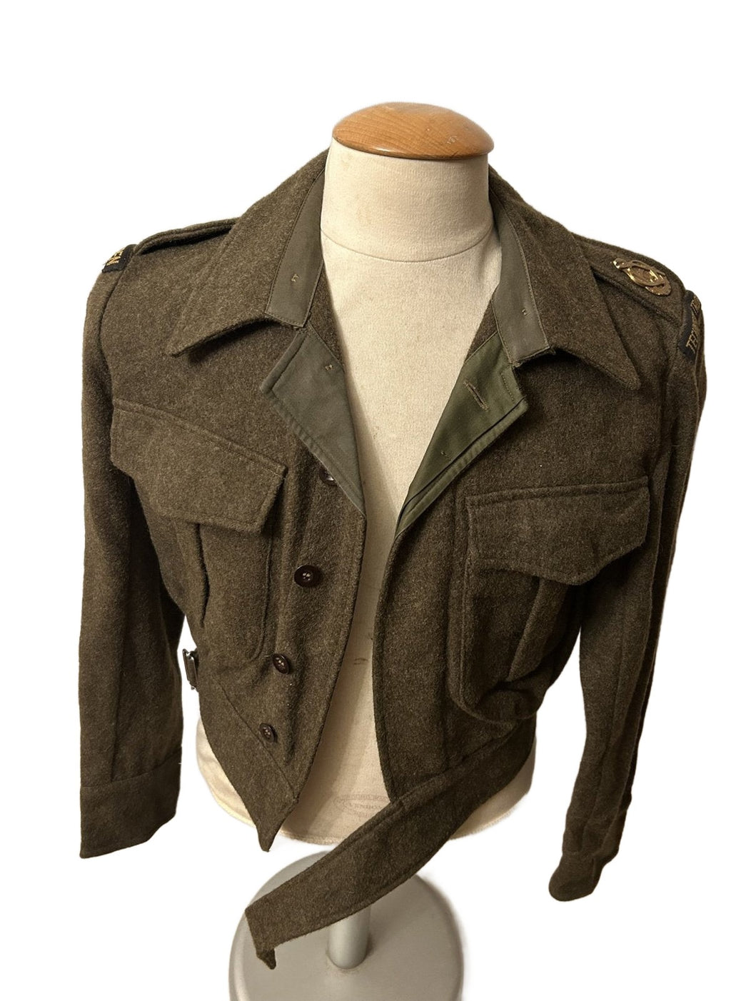 Battle dress jekker  Technische Troepen ,50er jaren