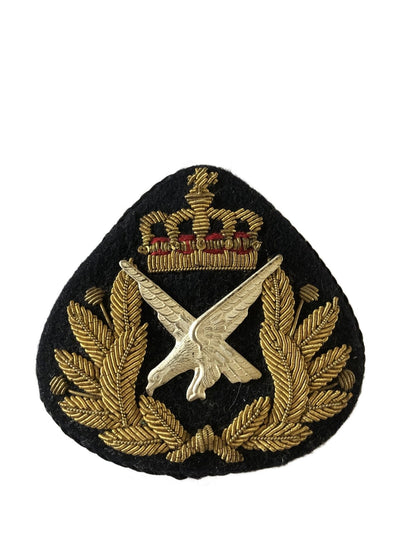 Insigne de casquette d'officier de l'armée de l'air norvégienne