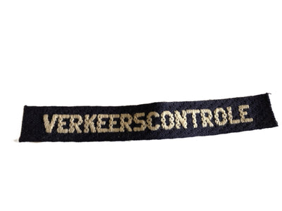 Straatnaam Verkeerscontrole