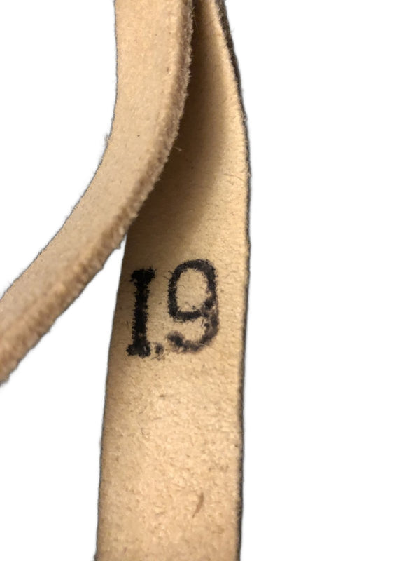 Antieke buffel lederen sabelkwast hover image