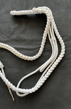 Witte epauletten +nestel