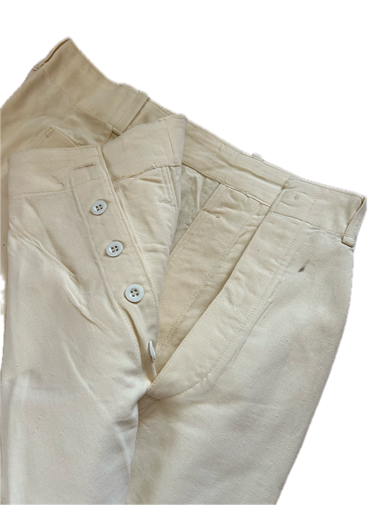 Witte Marine broek