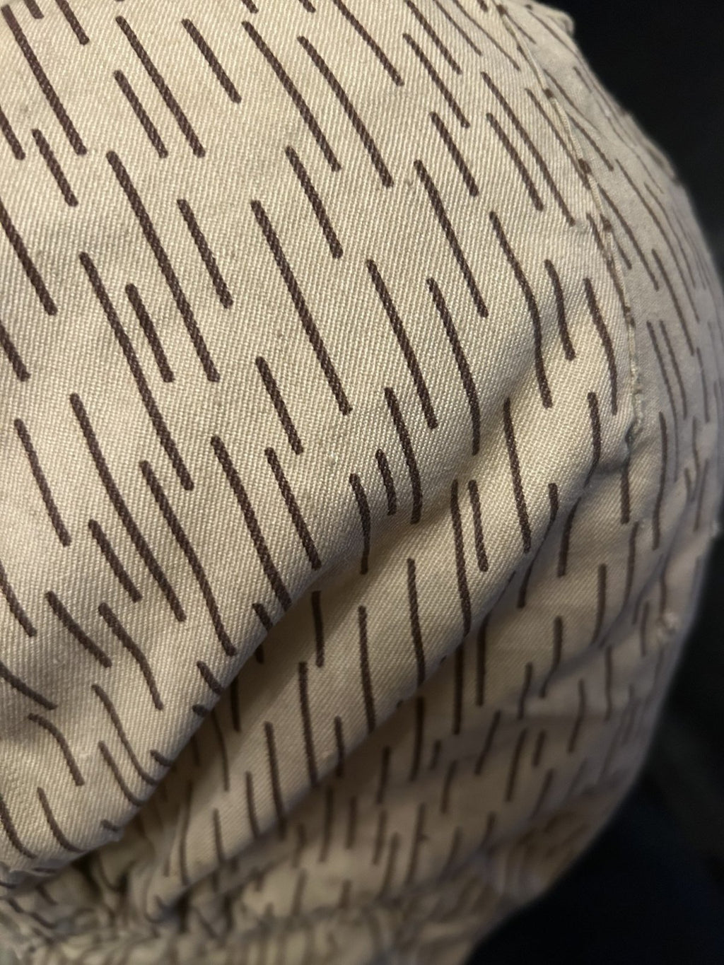 NVA 1ste type Strichtarn helm overtrek