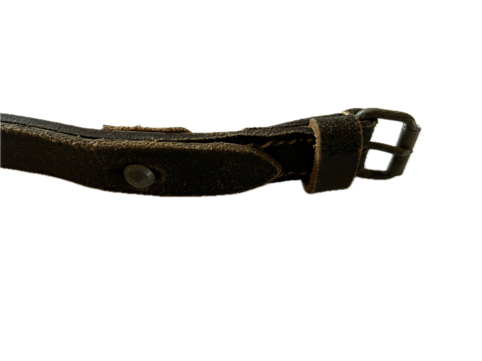 Duits lederen riempje voor etensketel ww2