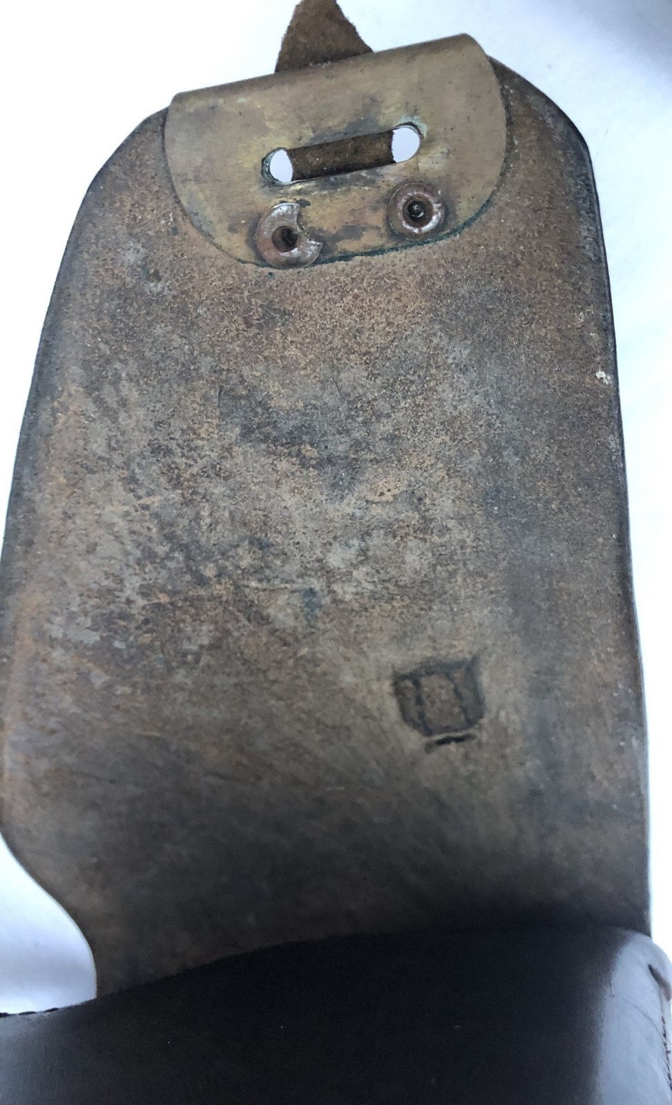 Belgische lederen Pistoolholster voor 1940