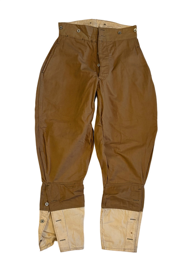 Pantalon original de l'armée française Seconde Guerre mondiale marqué