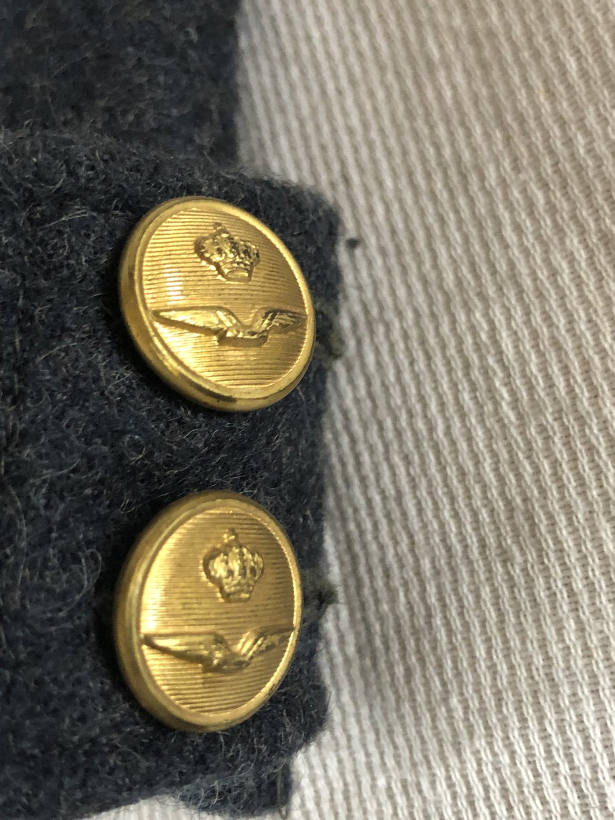 Wollen veldmuts jaren 50