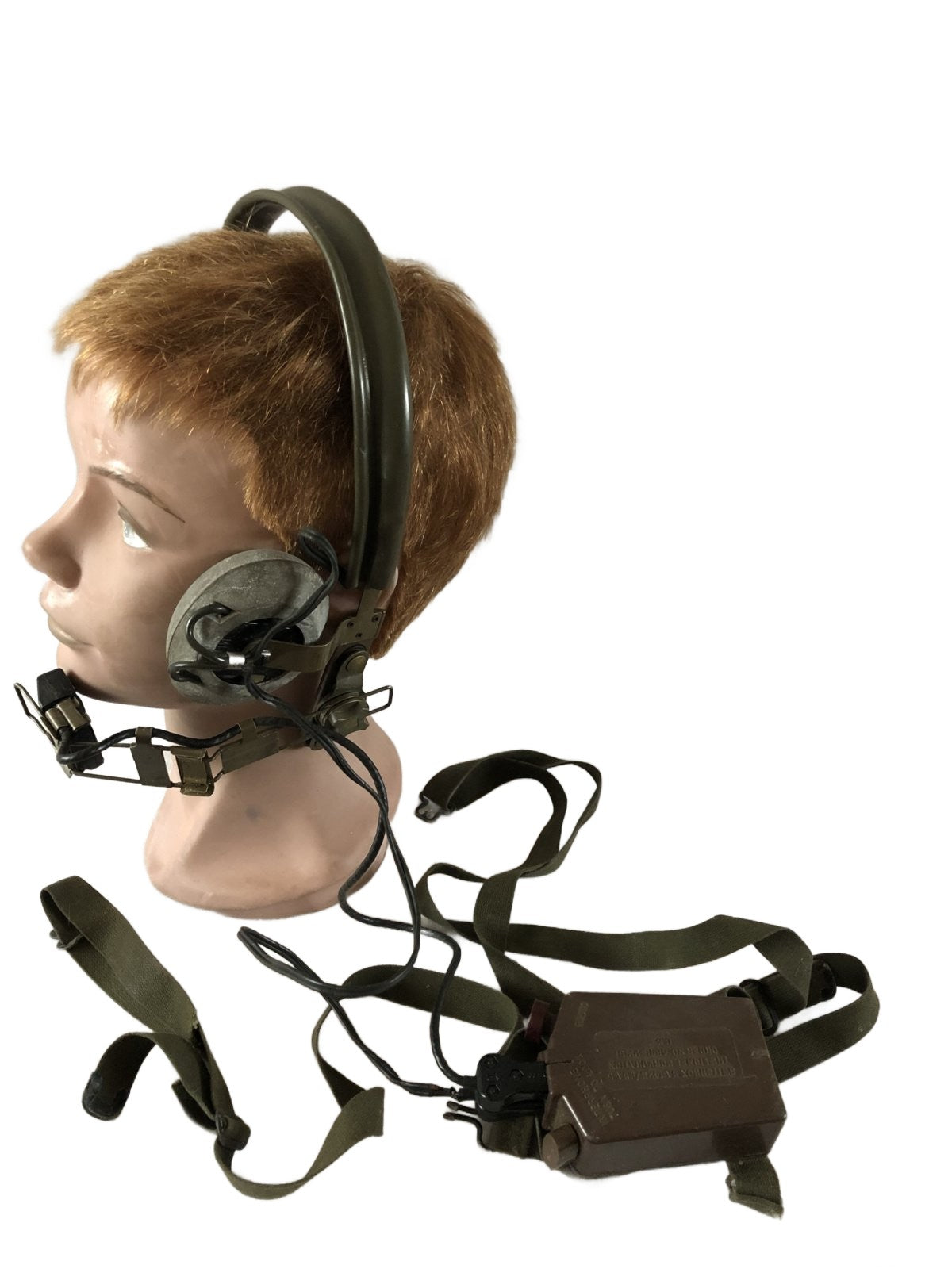 US Kop telefoon en keelmicrofoon