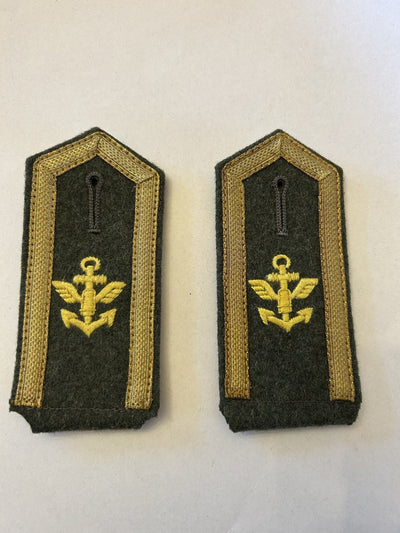 1 paar Schulterklappen Küsten Artillerie  ww2