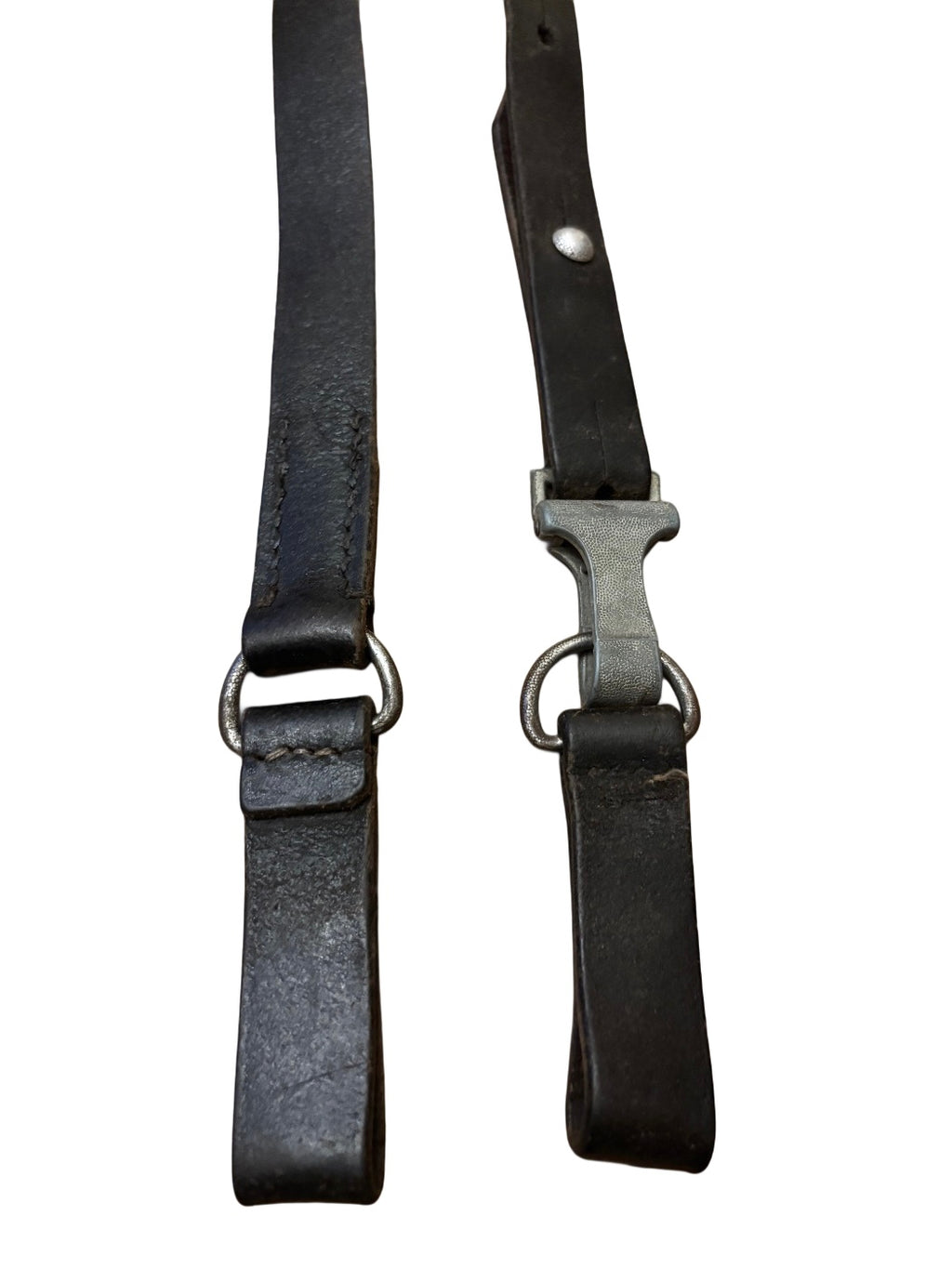 Black leather cross belt HJ WW2