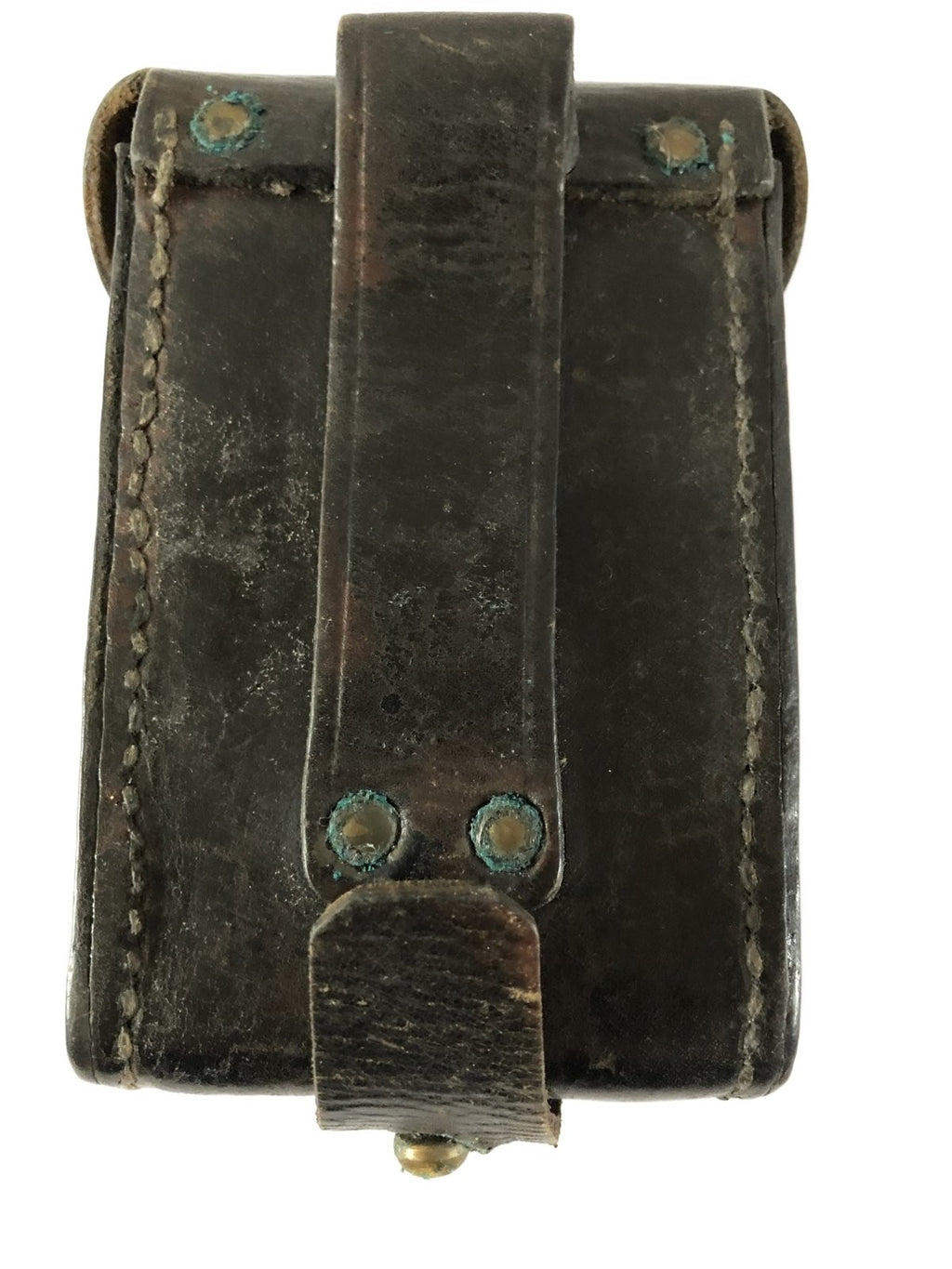 Lederen magazijntasje voor de Hembrug Karabijn