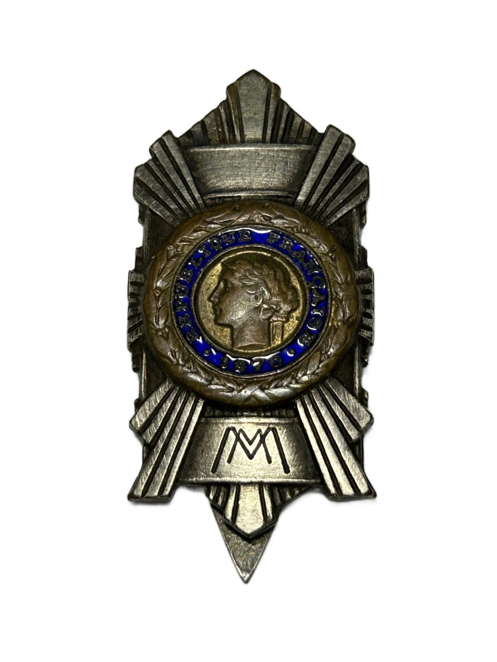 Insigne membre du conseil municipal central 1870