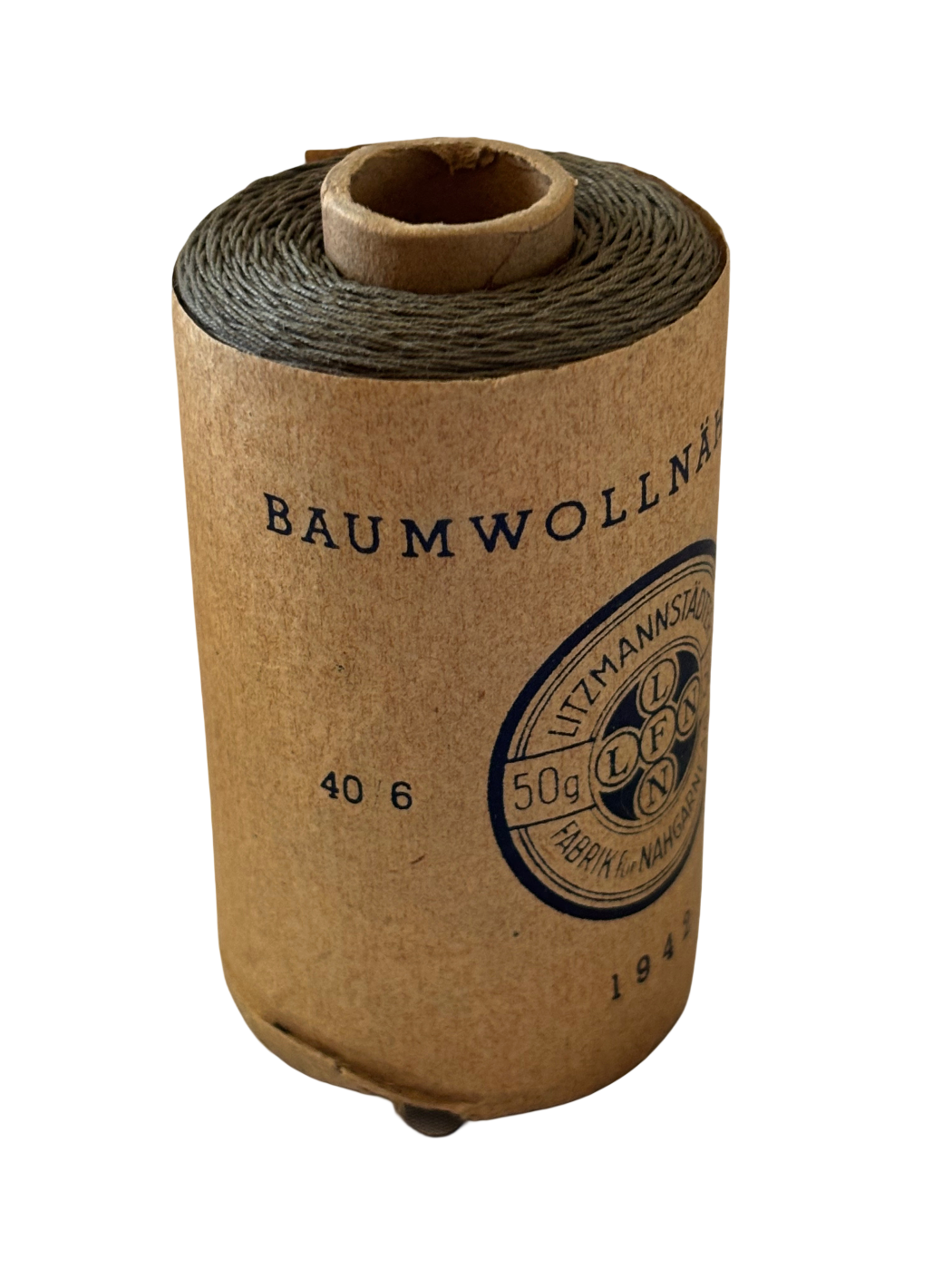 German Sewing Thread WWII 50 gr