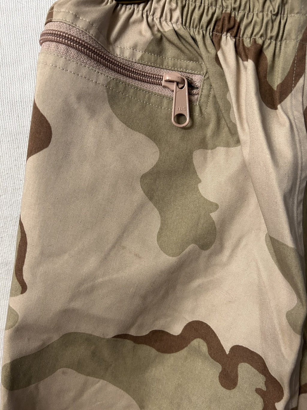 Regen broek Desert camouflage maat 7585/8090