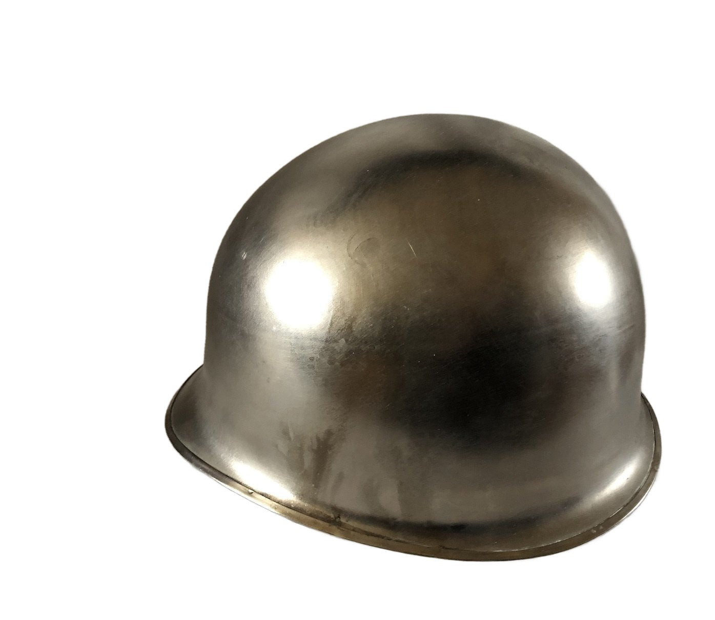 Verchroomde Nato helm