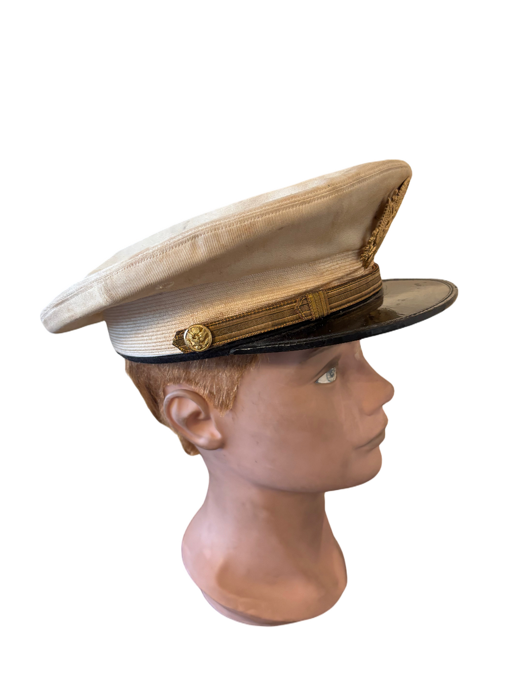 WW2 US Army witte zomerpet