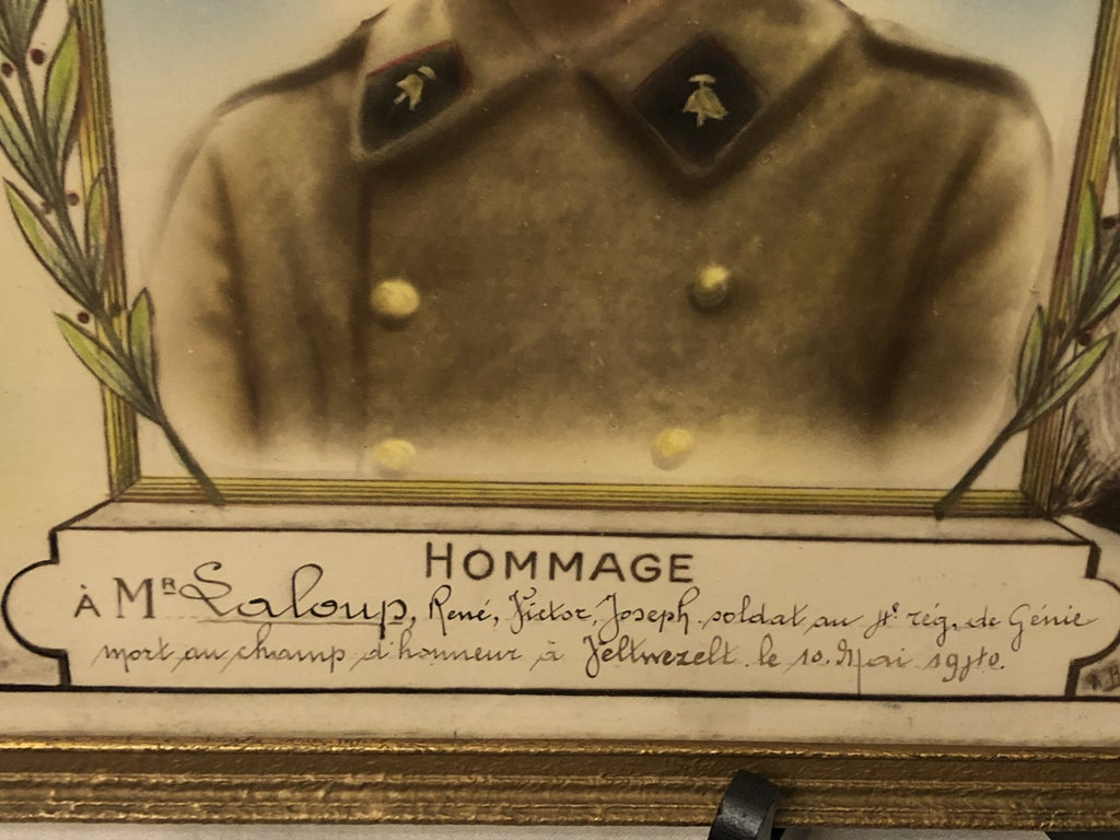 Hommage Belgische Soldaat Genie 1940