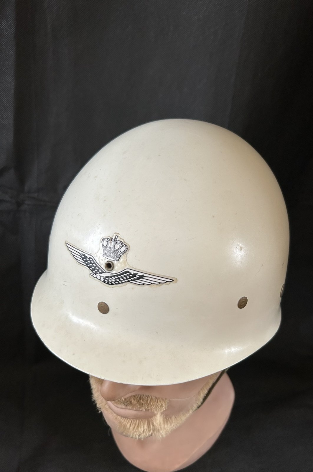 Luchtmacht Bewakingskorps helm  60er jaren