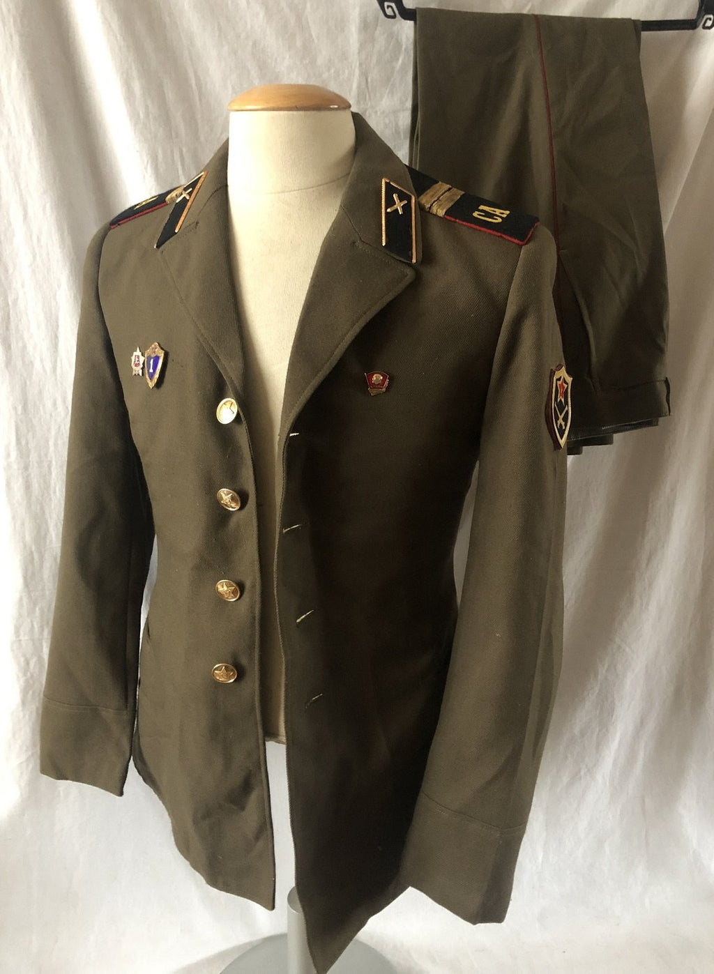 Sovjet Unie uniform (jas en broek)