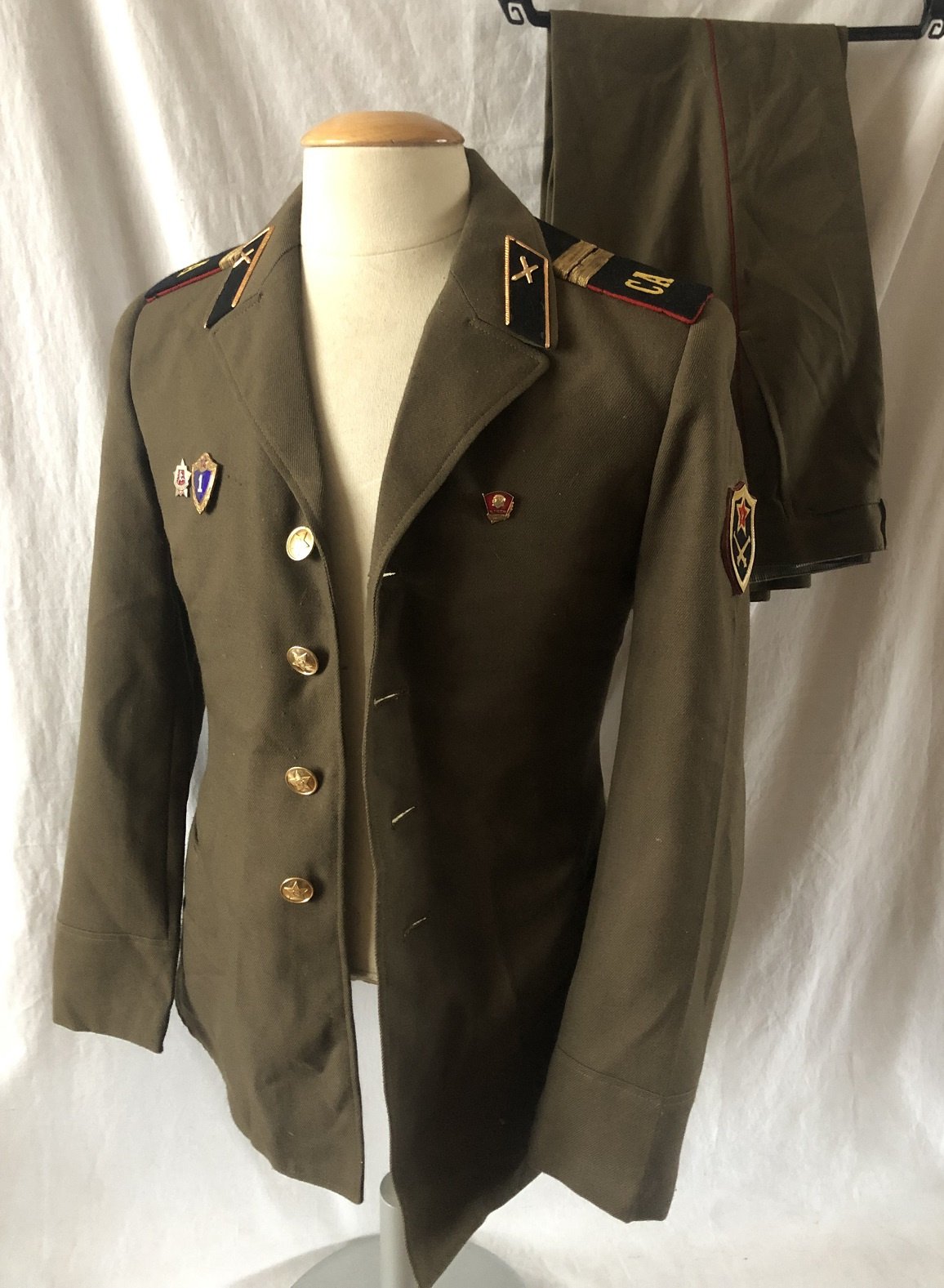 Sovjet Unie uniform (jas en broek)