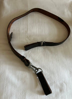 Zwart lederen HJ kruisriem wo2