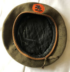 Officiers baret eind 40er jaren