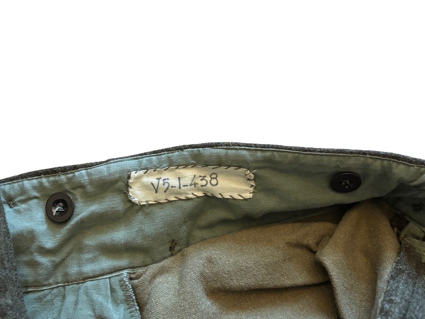 Pantalon de combat en laine taille 49