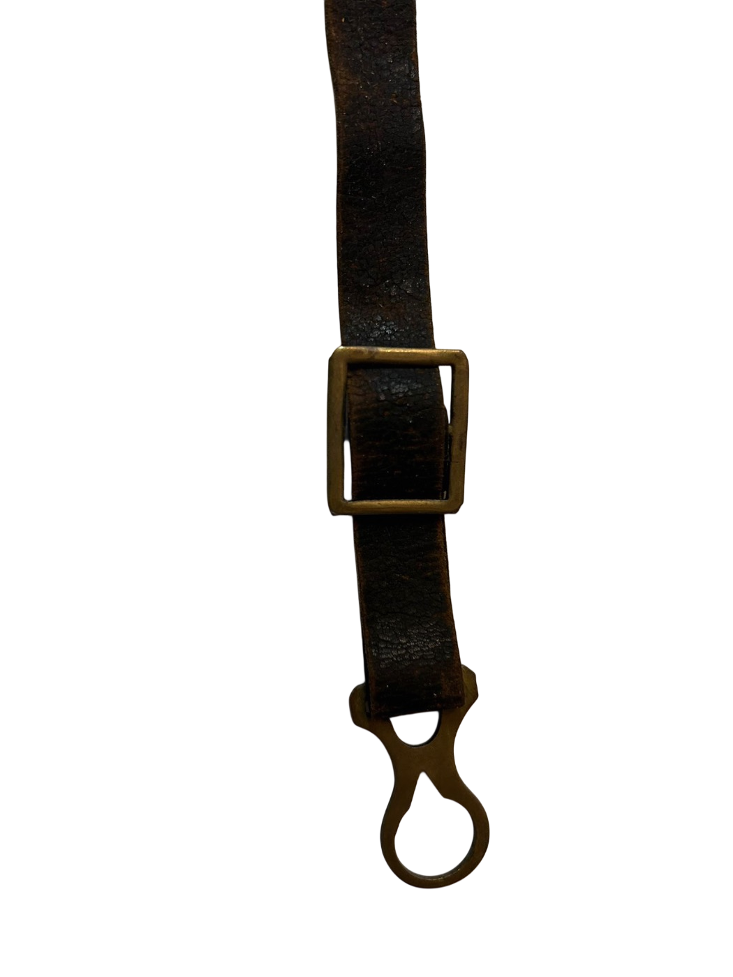 sangle de casque en cuir Pickelhaube