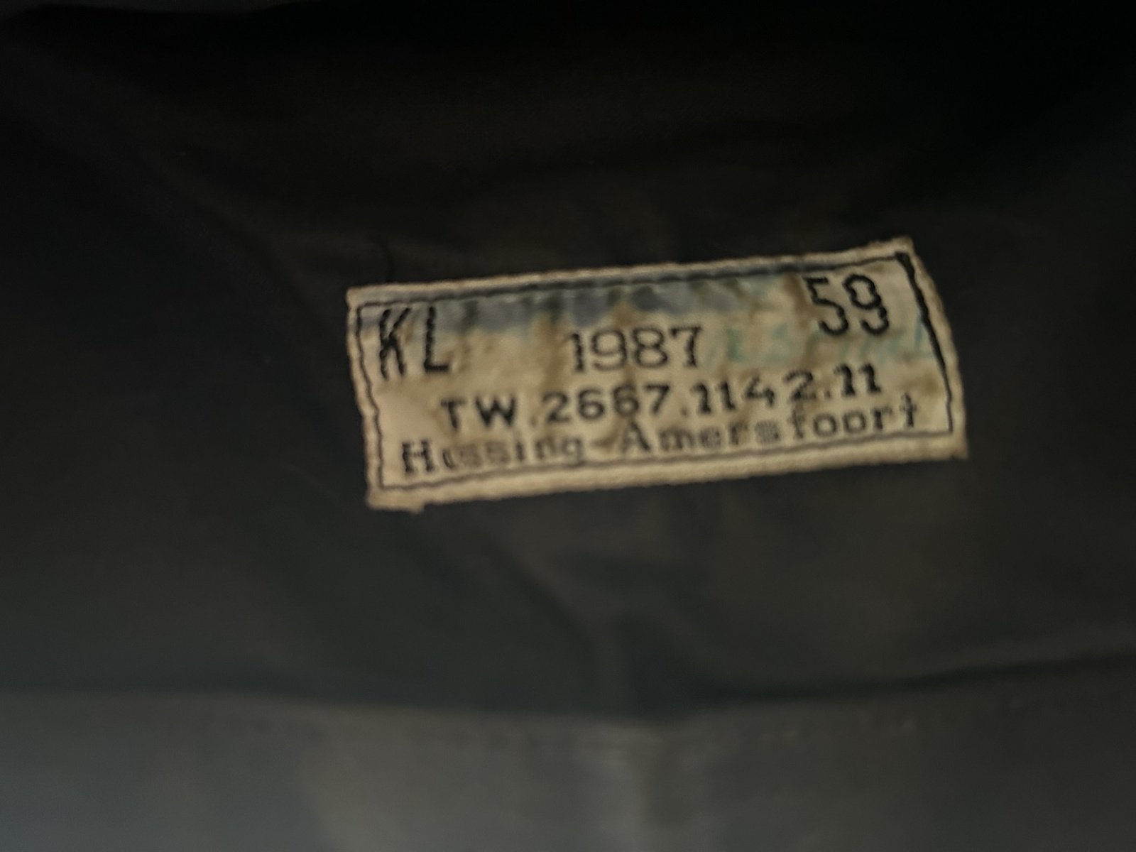 Kwartiermuts Gele Rijders  maat 59