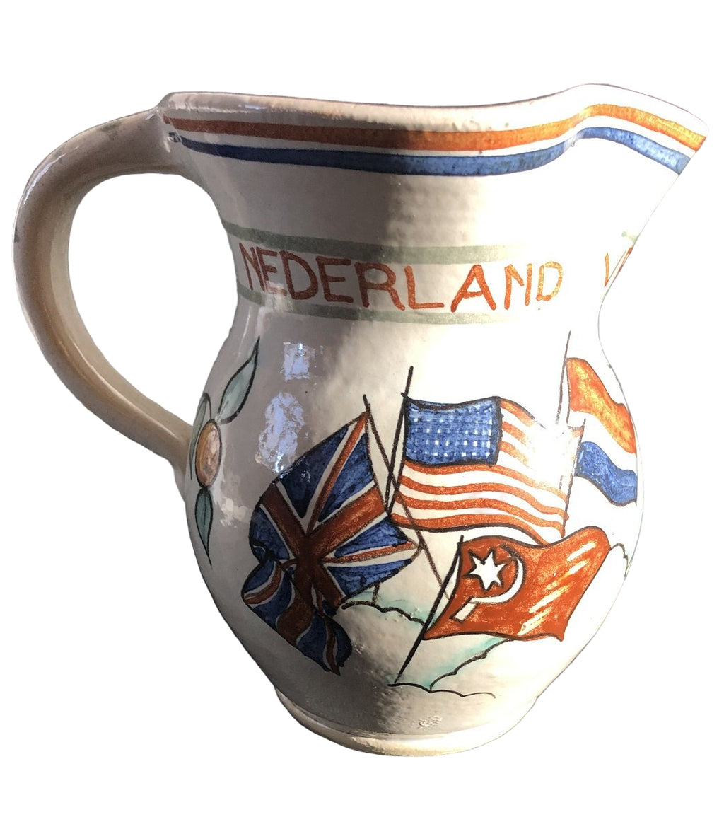 Aardewerk kan Bevrijding 5 mei 1945