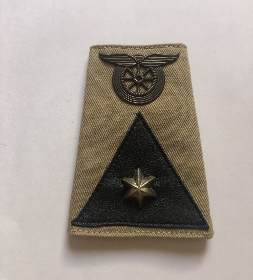 1 Schuifpassant Luitenant Motor Transportdienst KNIL