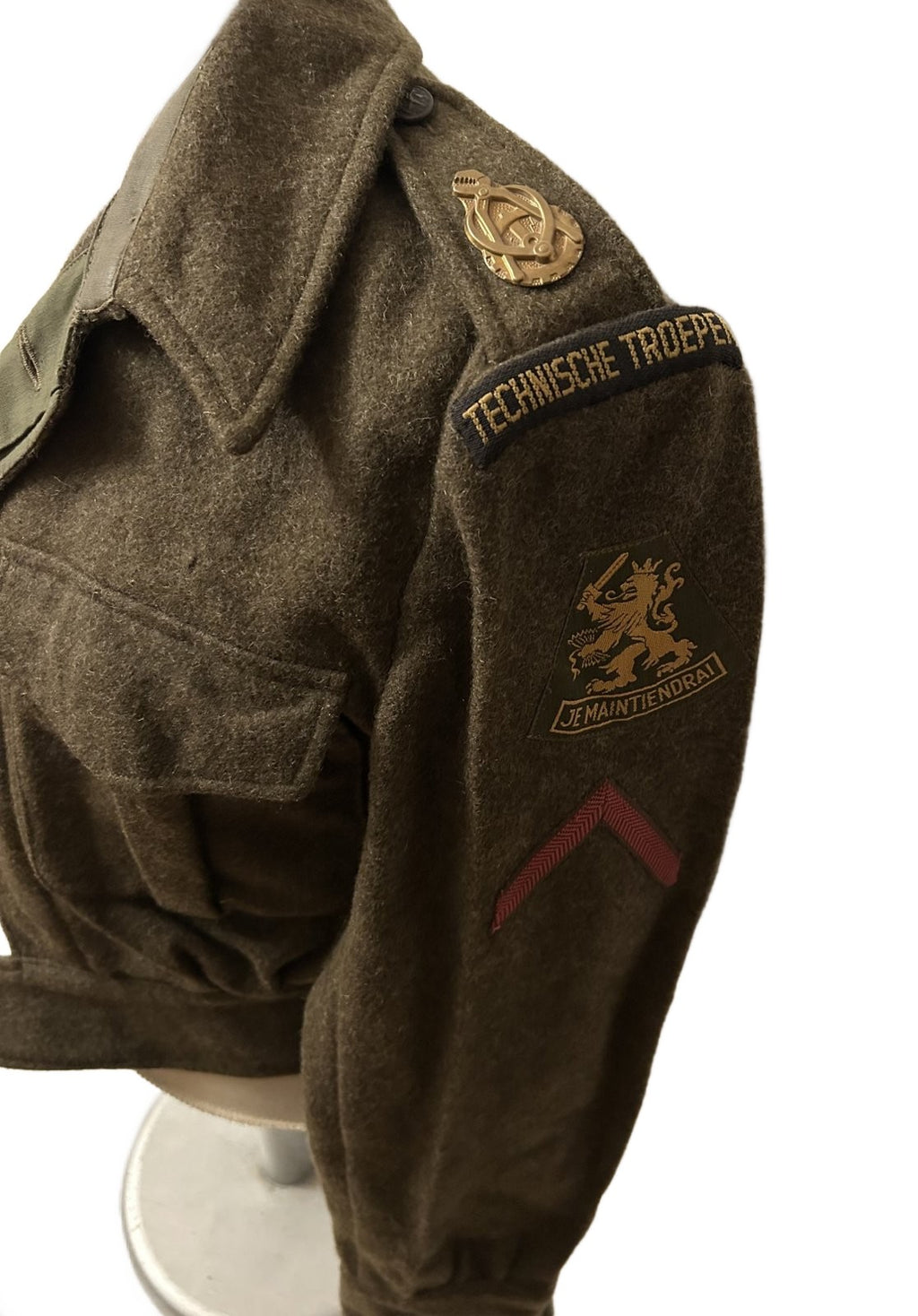 Battle dress jekker  Technische Troepen ,50er jaren