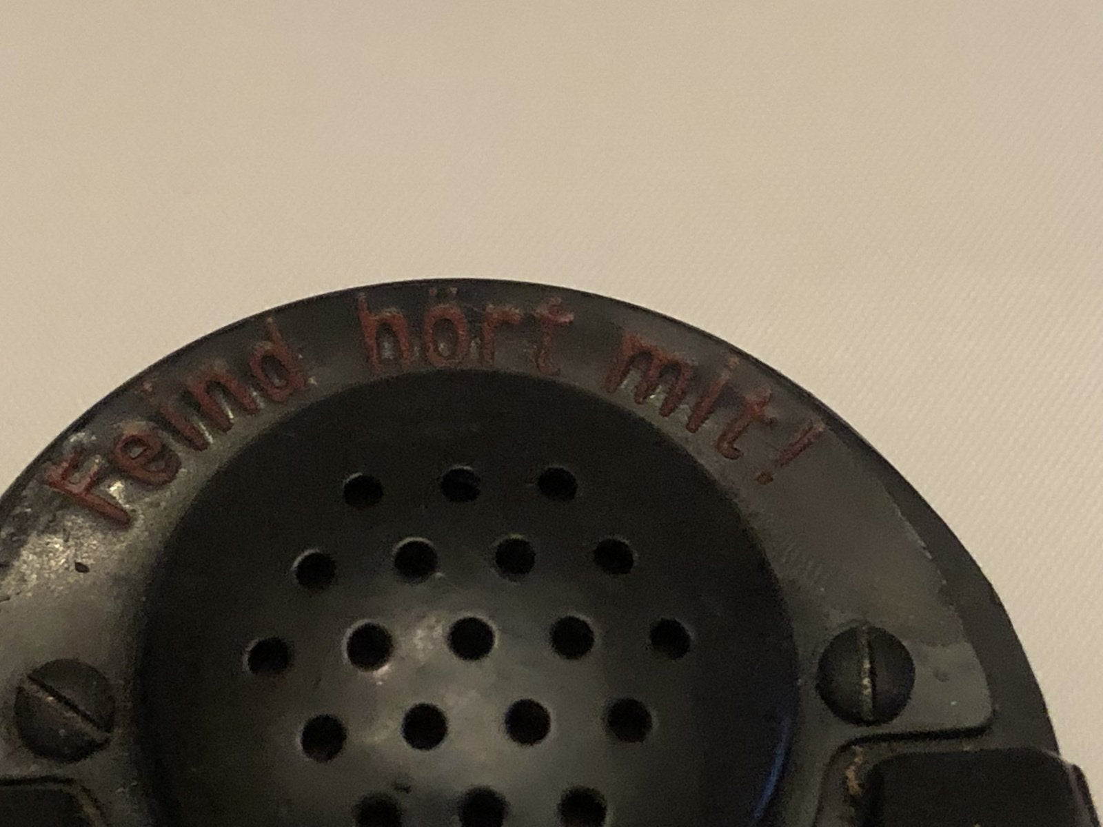 Duitse Panzer Radio microphone ww2