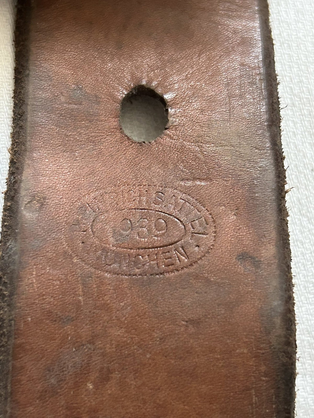 Duitse lederen Tragestel voor rucksack  1939