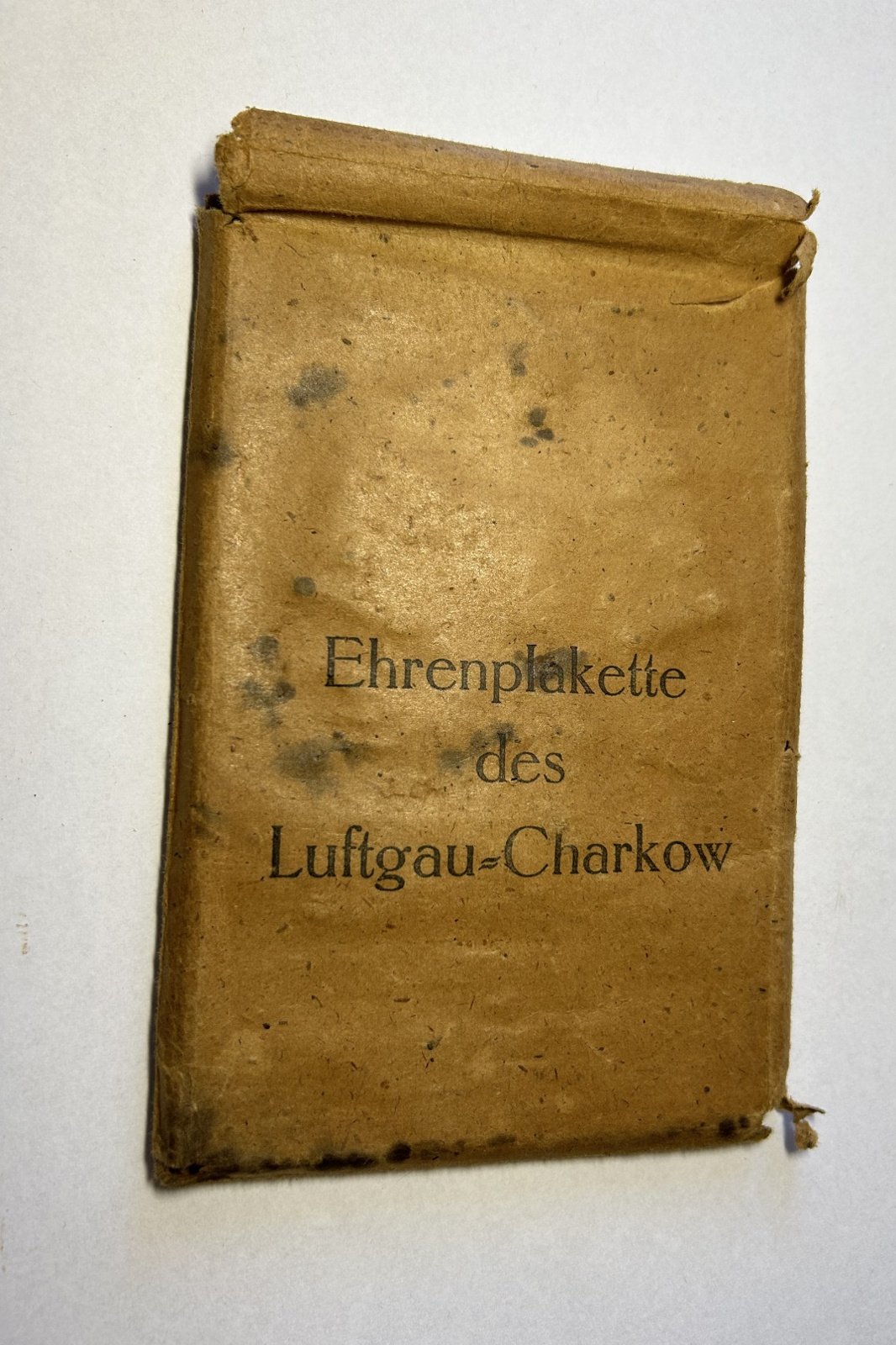 Ehrenplakette des Luftgau Charkow