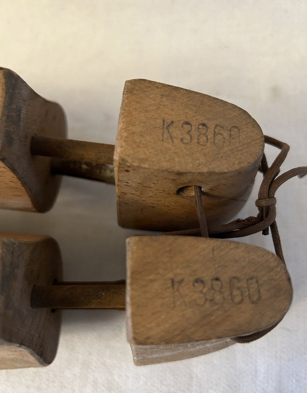 Houten schoenmal dames jaren 50-60