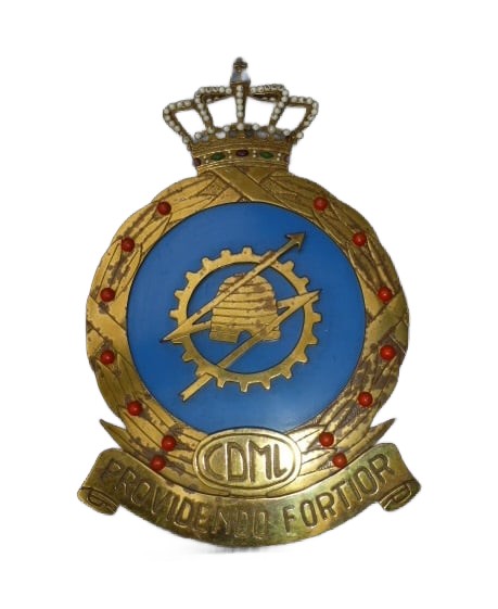 Uniek wandschild CDML -groot formaat - 1951